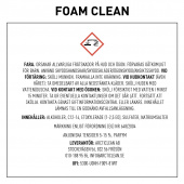 Foam clean - Skumavfettning