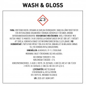 Wash & Gloss shampoo